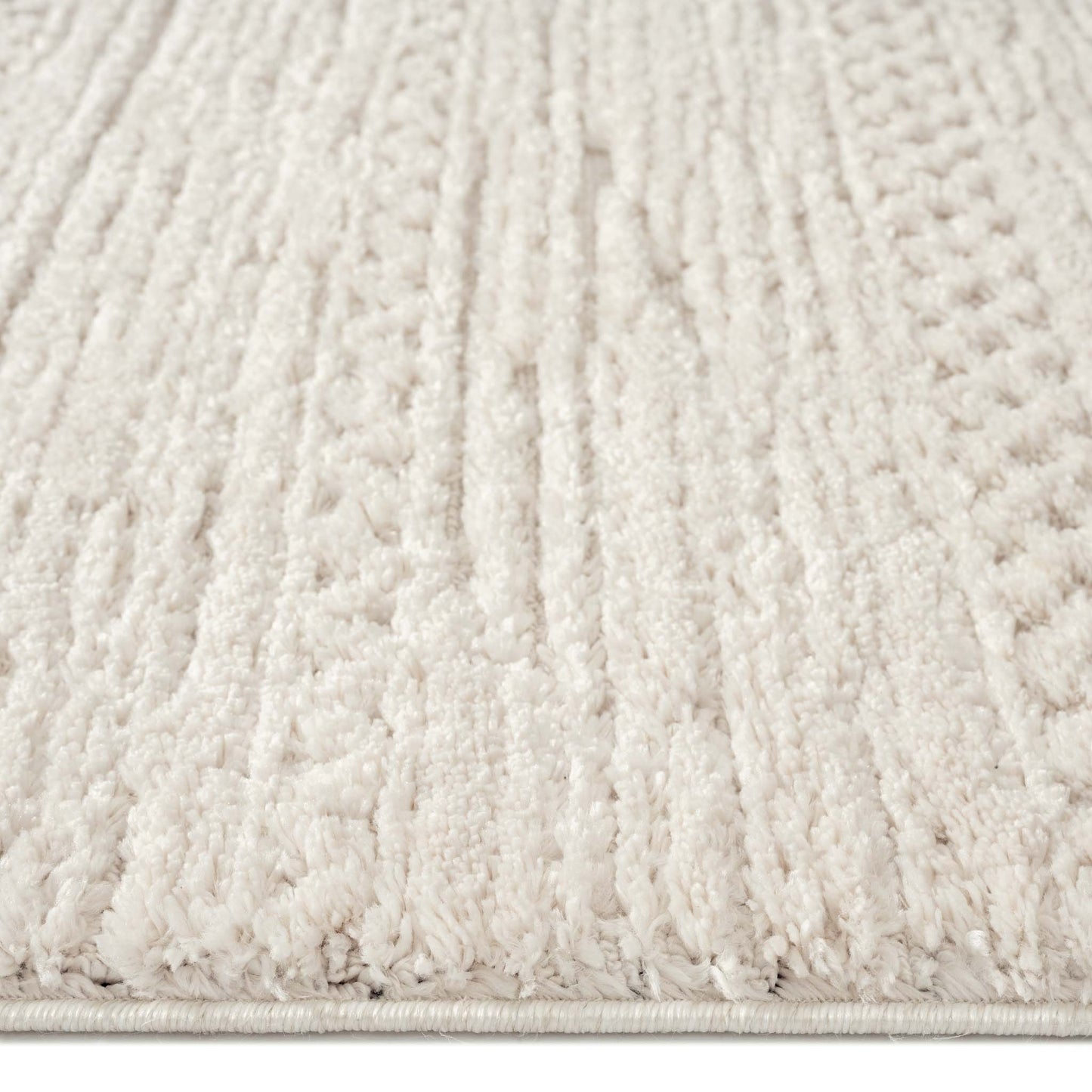 Addie Soft Pile Rug - Ivory - 160x230