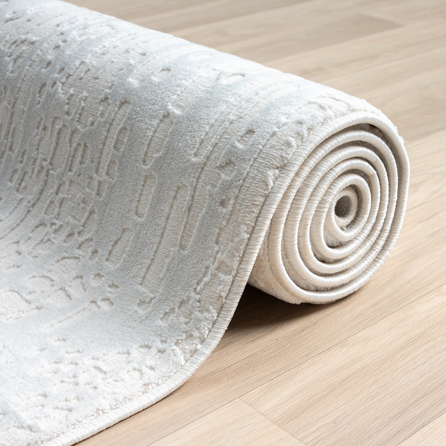 Grande Jacquard Rug - Pearl - 160x230