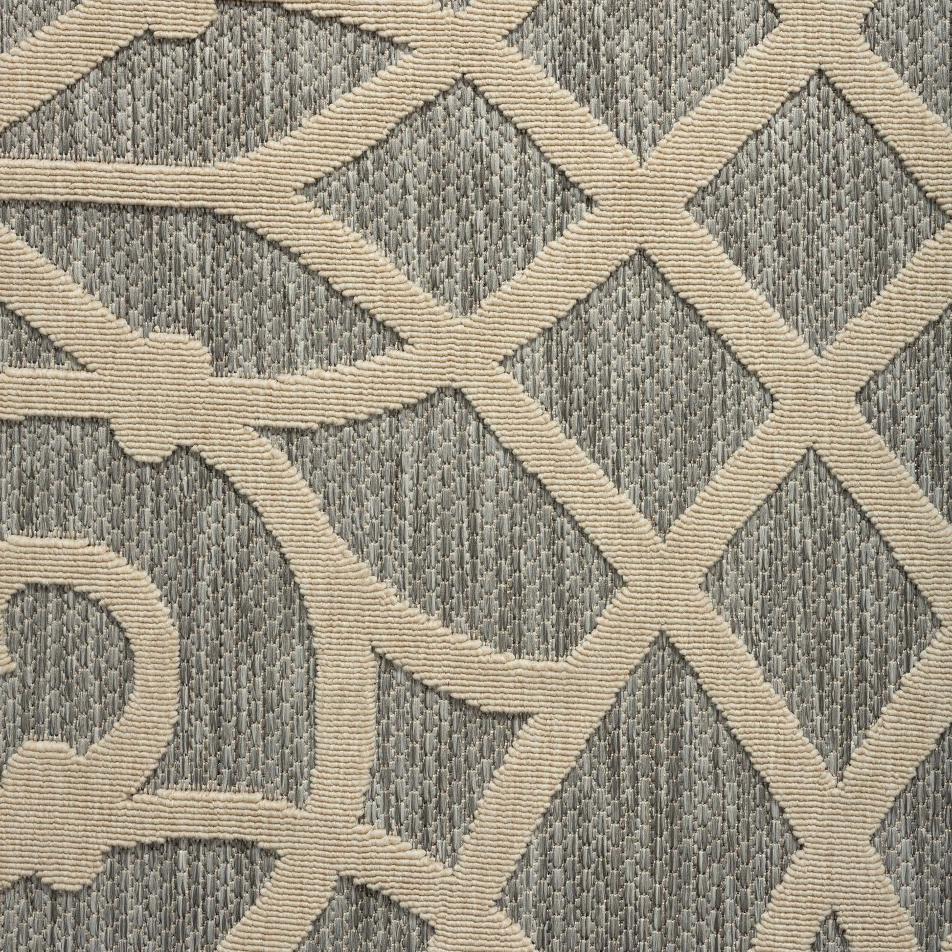 Alpha Outdoor Rug - Grey - 200x290