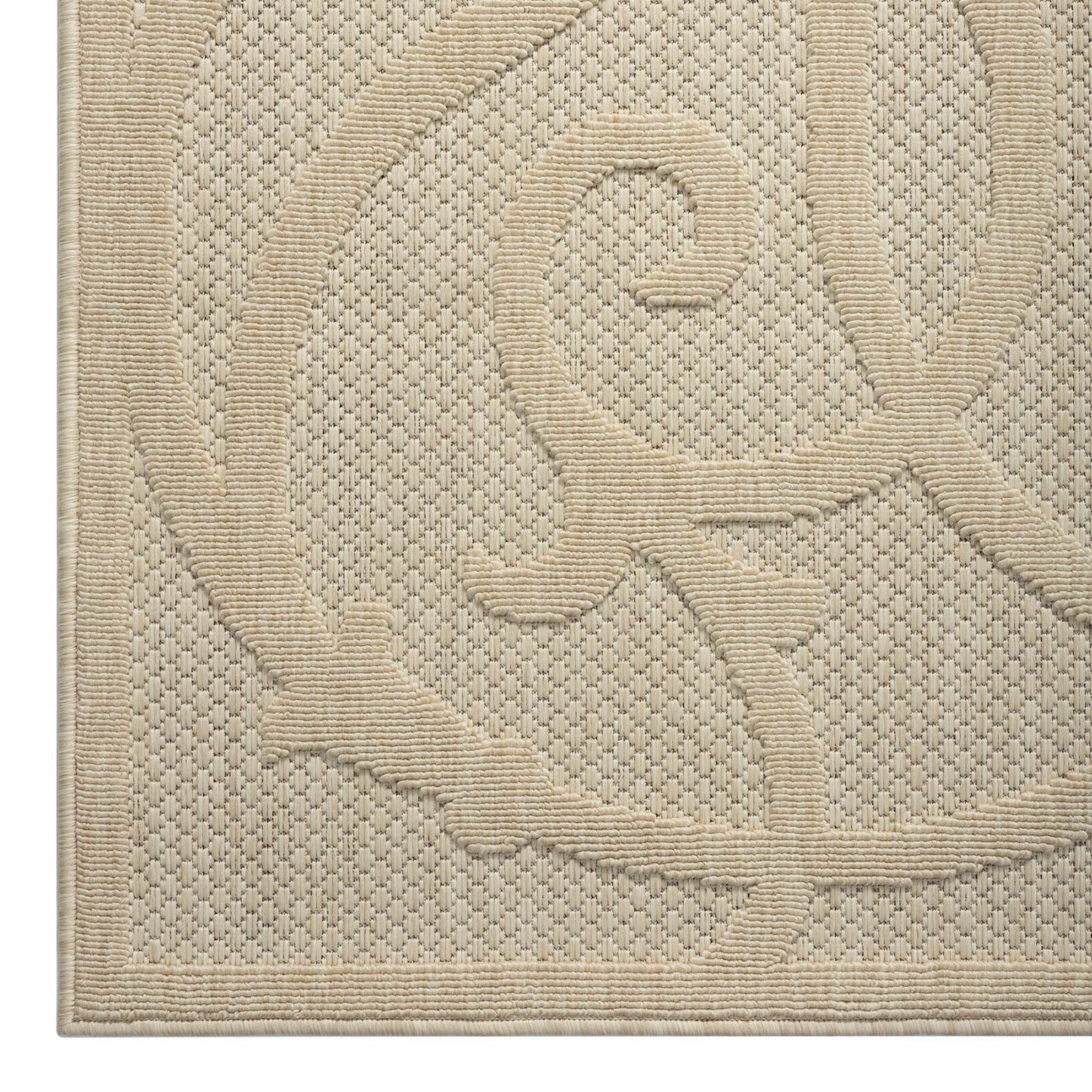 Alpha Outdoor Rug - Cream - 240x330