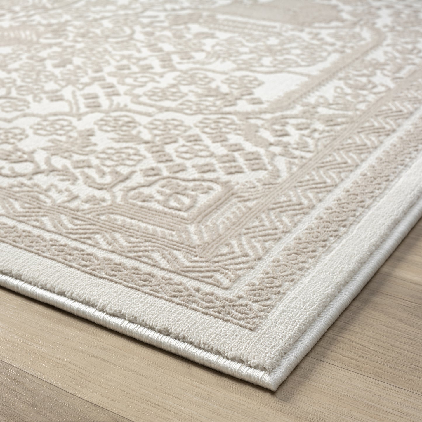 Grande Jacquard Rug - Sand - 240x330