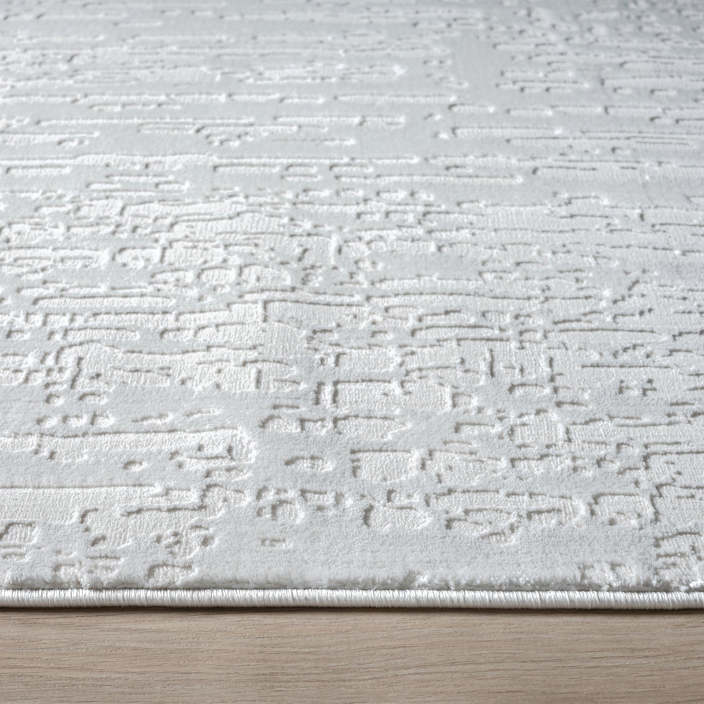 Grande Jacquard Rug - Pearl - 80x150