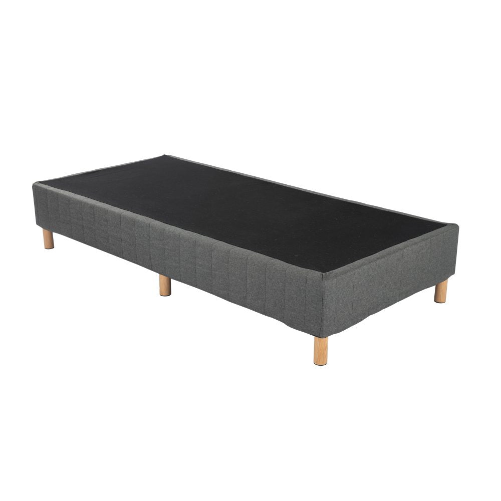 Metal Bedframe Mattress Foundation (Dark Grey) ‚Äì Double