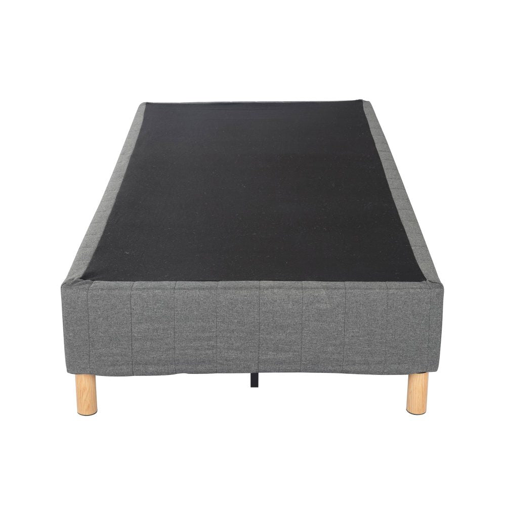 Metal Bedframe Mattress Foundation (Dark Grey) ‚Äì King