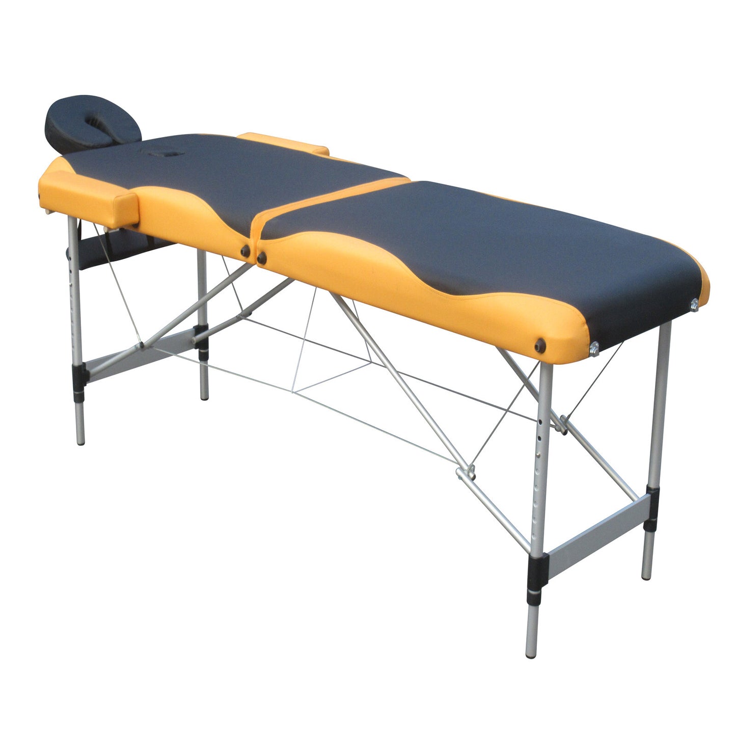 2 Fold Portable Aluminium Massage Table Massage Bed Beauty Therapy