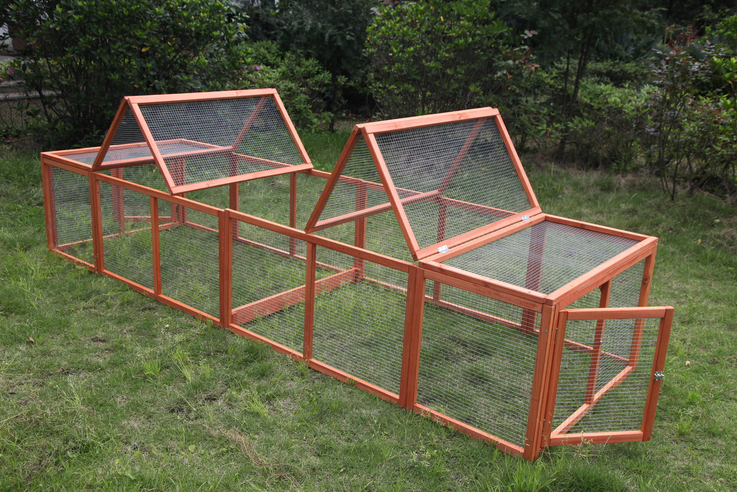 290 cm XL Chicken Coop Run Guinea Pig Cage Villa Extension Rabbit Hutch Cat Kitten House Pen