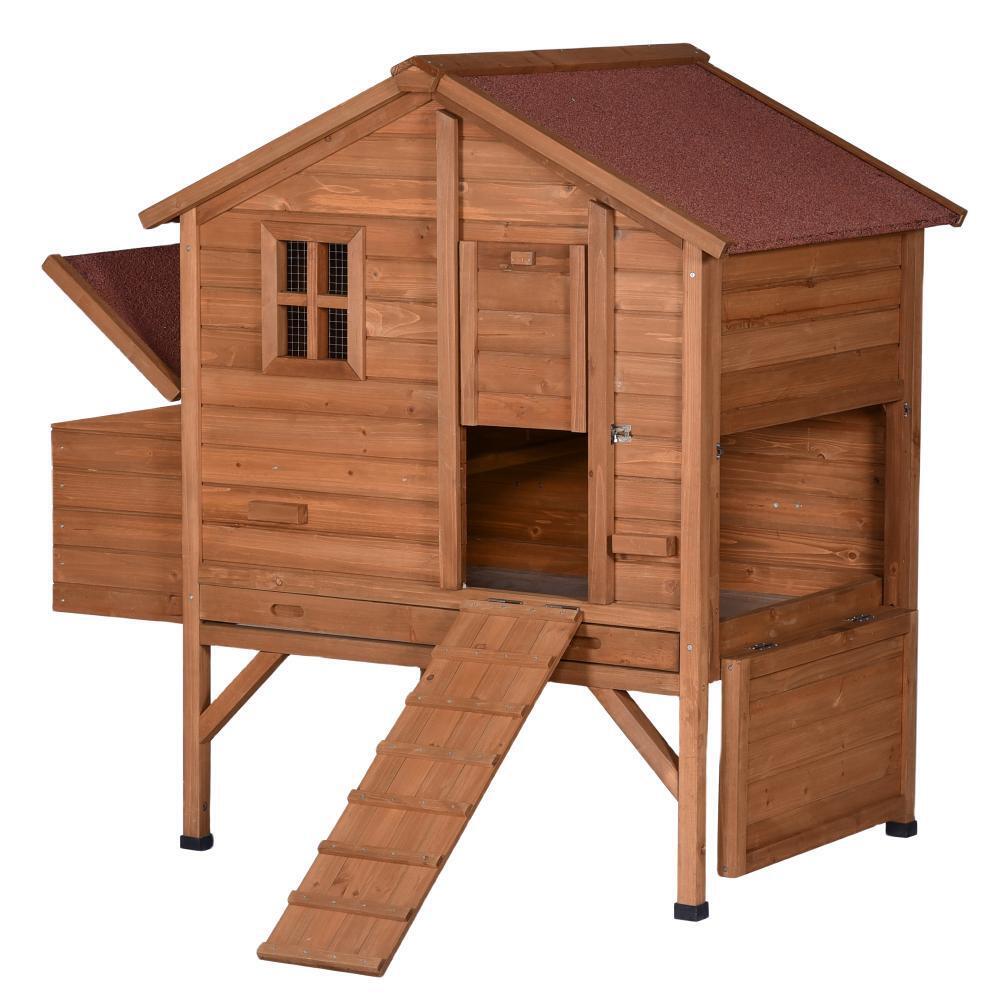 XL Chicken Coop Rabbit Hutch Cage Hen Chook House