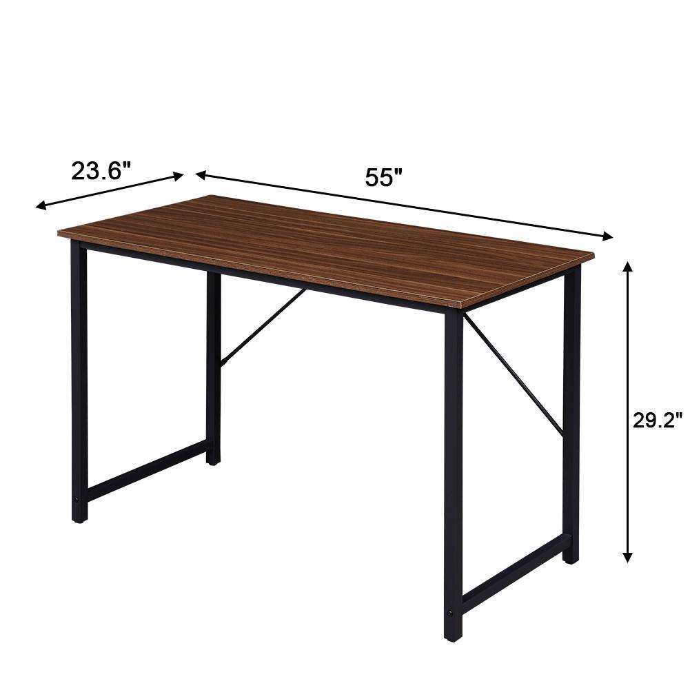 Computer Desk, Sturdy Home Office Gaming Desk for Laptop, Modern Simple Style Writing Table, Multipurpose Workstation