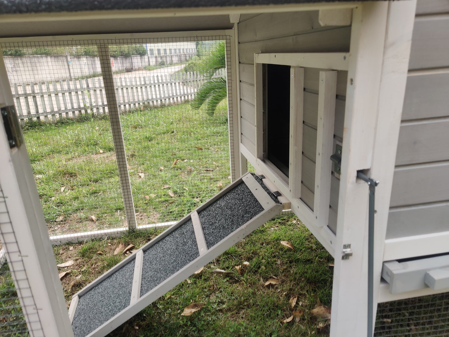 230 CM XL Chicken Coop Rabbit Hutch Guinea Pig Cage Ferret House