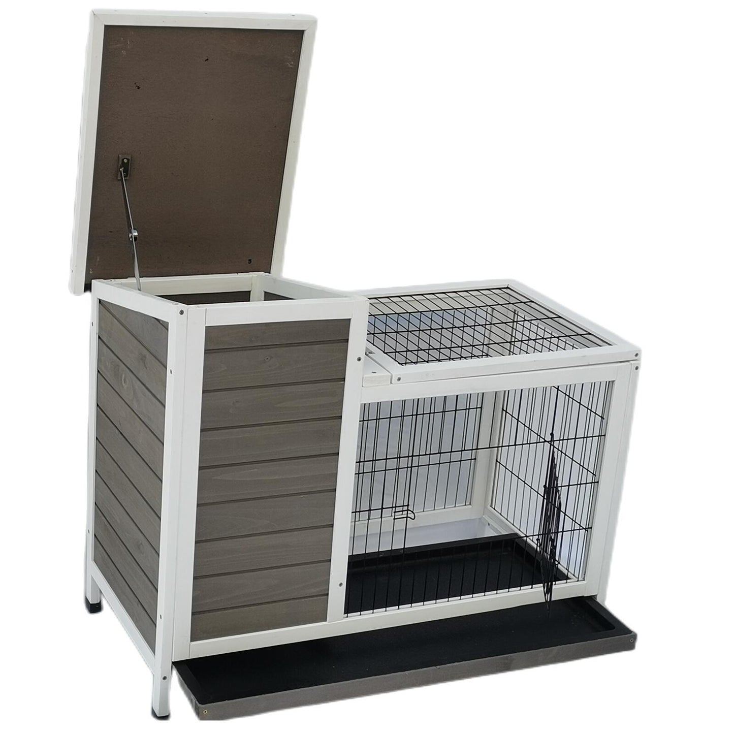 Rabbit Hutch Cat House Cage Guinea Pig Ferret Cage