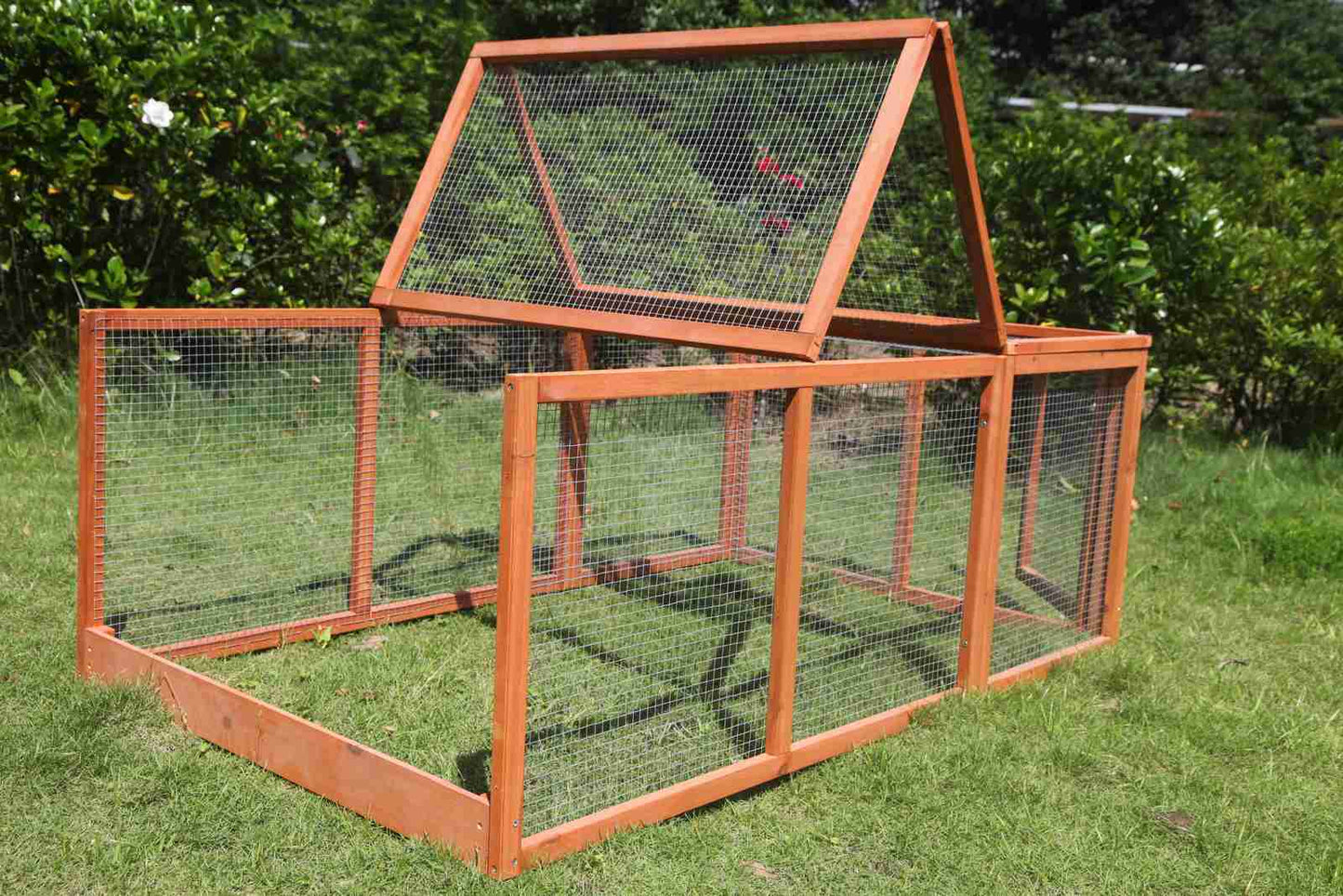 Large Chicken Coop Run Guinea Pig Cage Villa Extension Rabbit Hutch House Pen