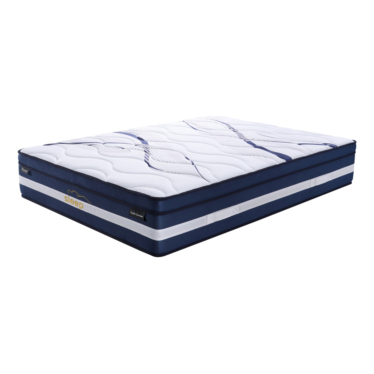 Noble Sl Firm Mattress 28cm Premium Top 5 Zones Pocket Spring - Queen