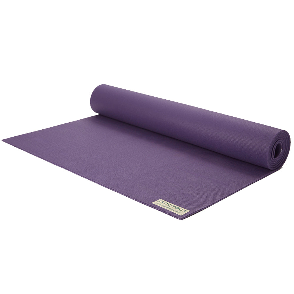 Jade Yoga Harmony Mat Purple & Etekcity Scale for Body Weight and Fat Percentage Black Bundle