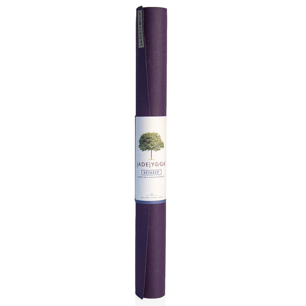 Jade Yoga Voyager Mat - Purple