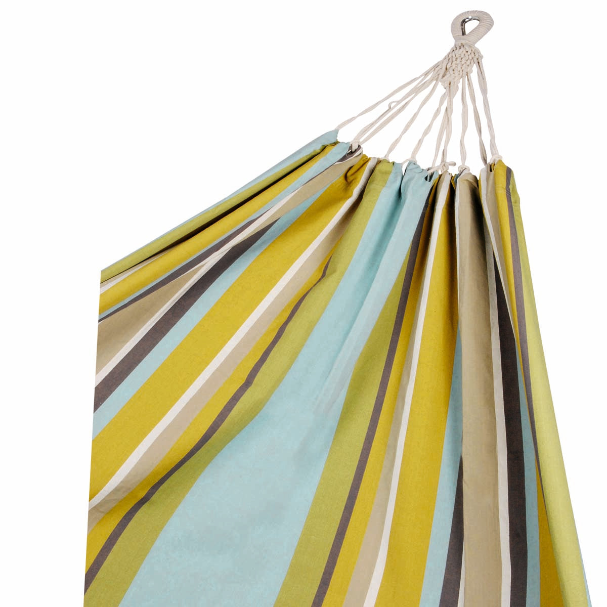 Pack of 2 Corban Aqua Hammocks Multicoloured Stripes 220x140cm