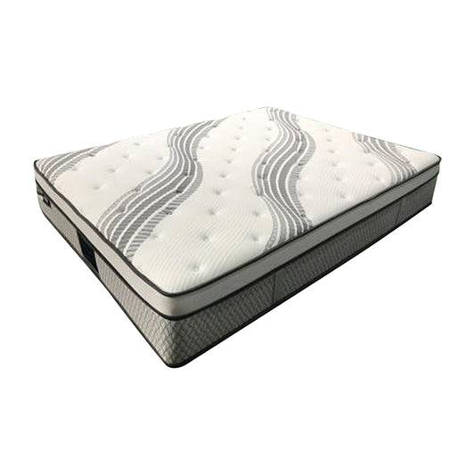 King Mattress in Gel Memory Foam 6 Zone Pocket Coil Soft Firm Bed 30cm Thick