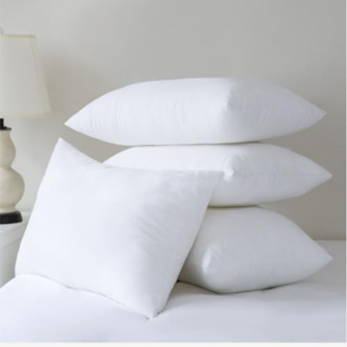 Luxury Plush Down Microfibre Medium Firm Pillows - 4 Pack