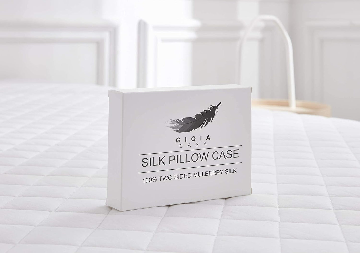 Luxury Pillowcase - 100% Pure Mulberry Silk on Both Sides - Sage Green