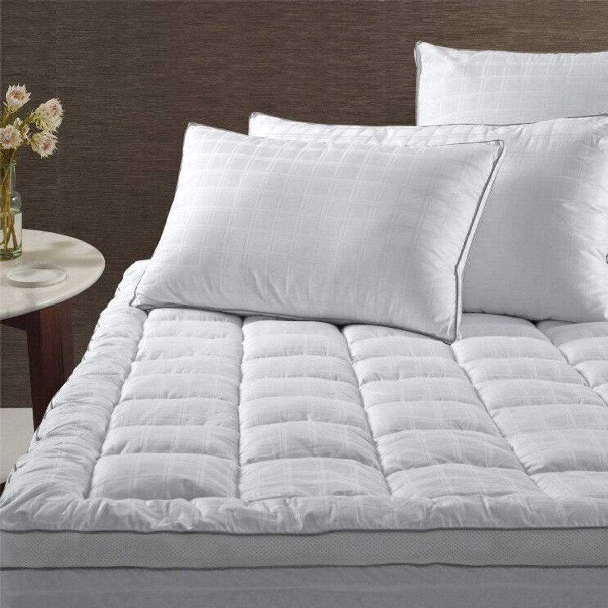 Accessorize Deluxe Hotel Mattress Topper Double