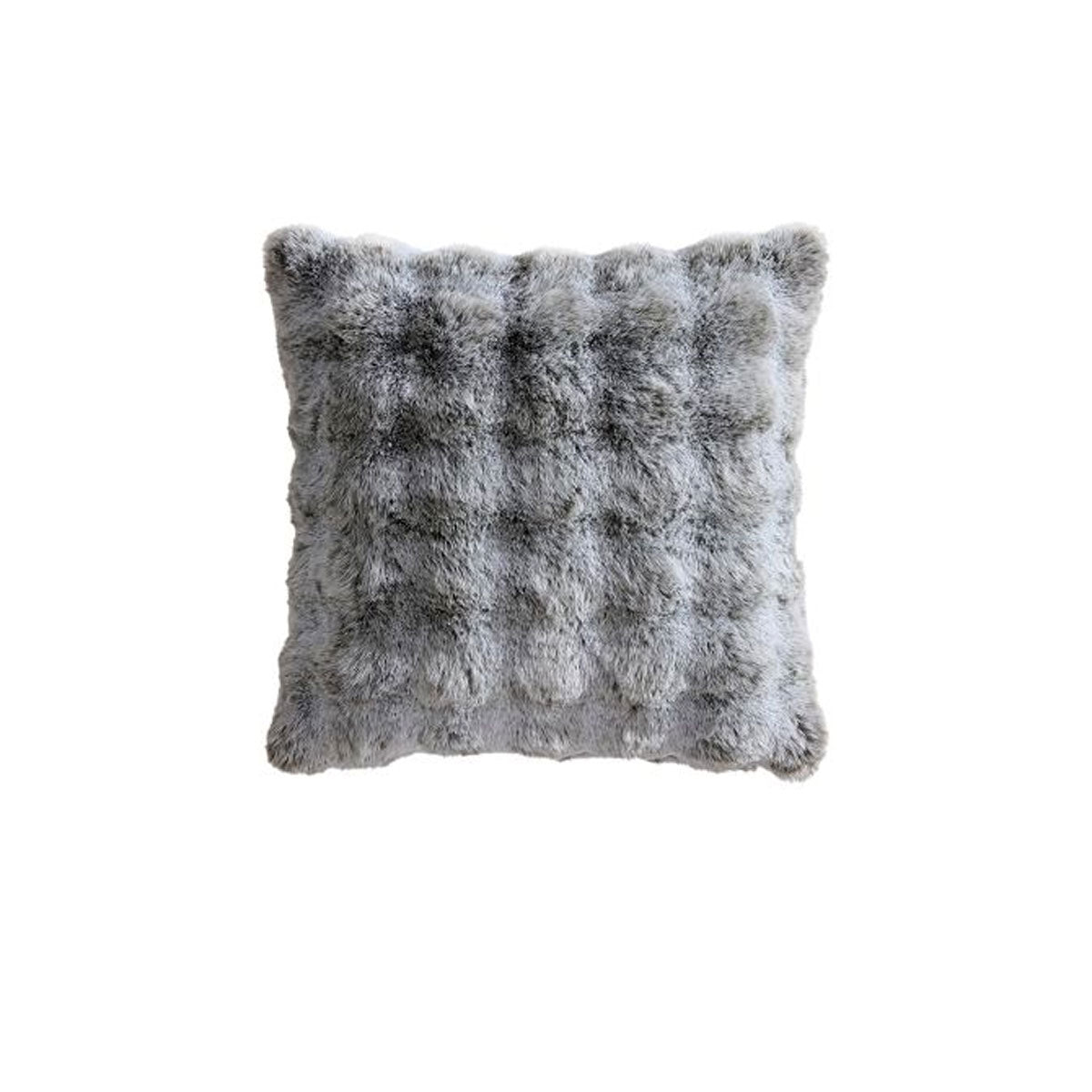 Platinum Collection Rabbit Fur Super Soft Square Cushion 50 x 50cm