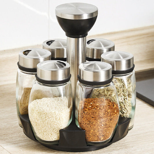 Rotating Spice Rack Set