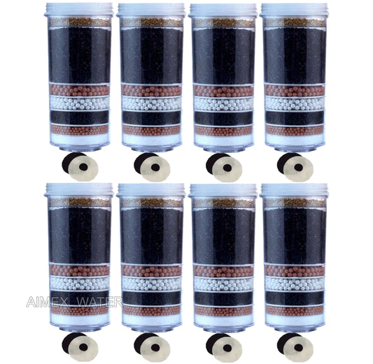 Aimex 8 Stage Water Filter Cartridges x 8