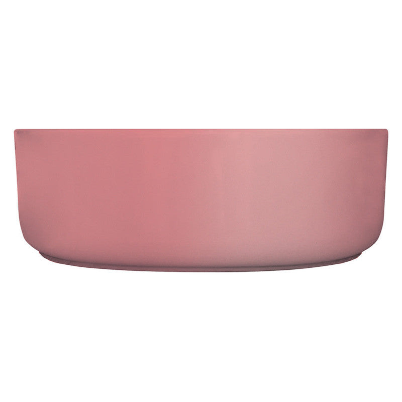 2023 Matte Black matte white matte Pink Green Gold Copper Round 360 mm Dia top counter basin porcelain sink