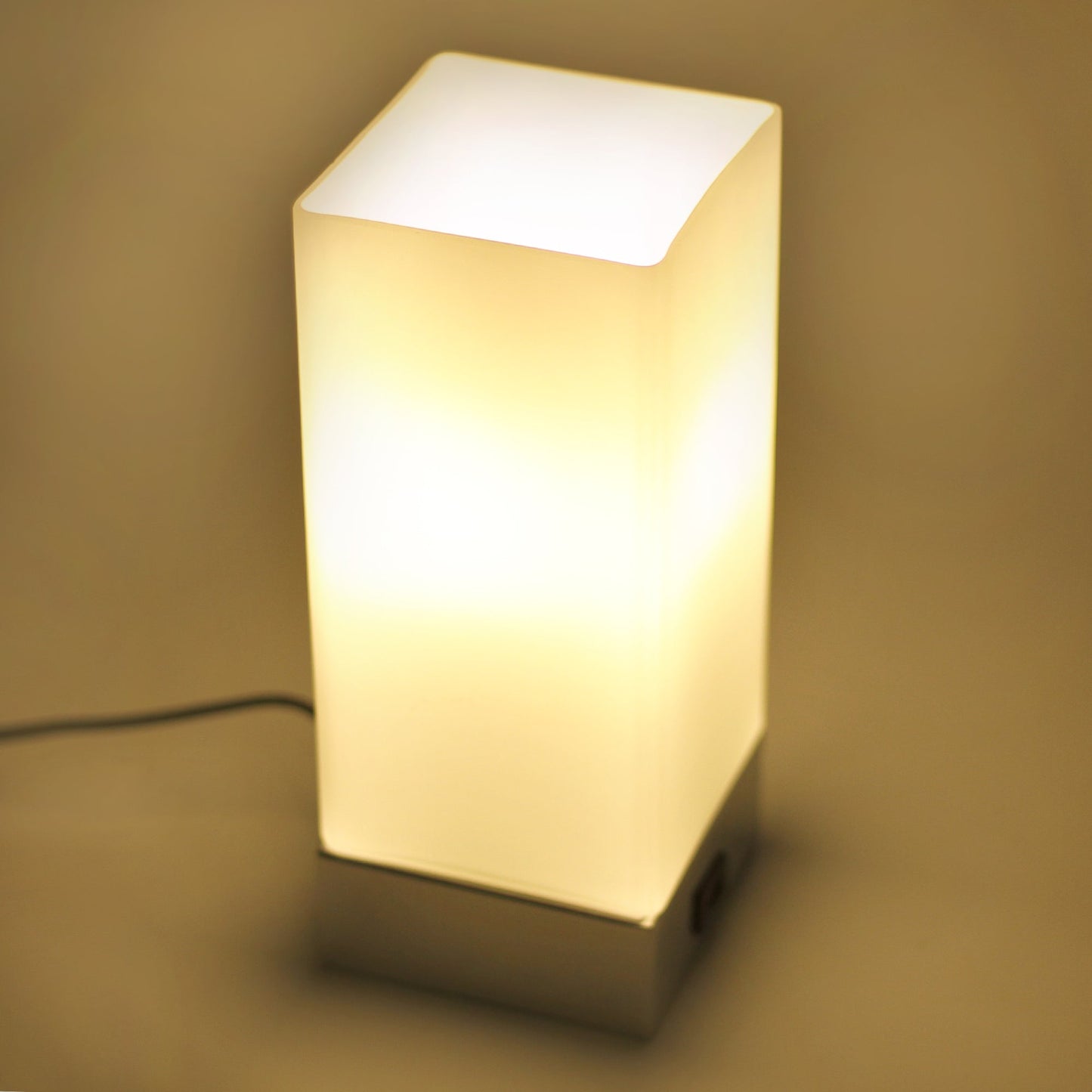 Jessica Rectangle Touch Lamp with USB Port