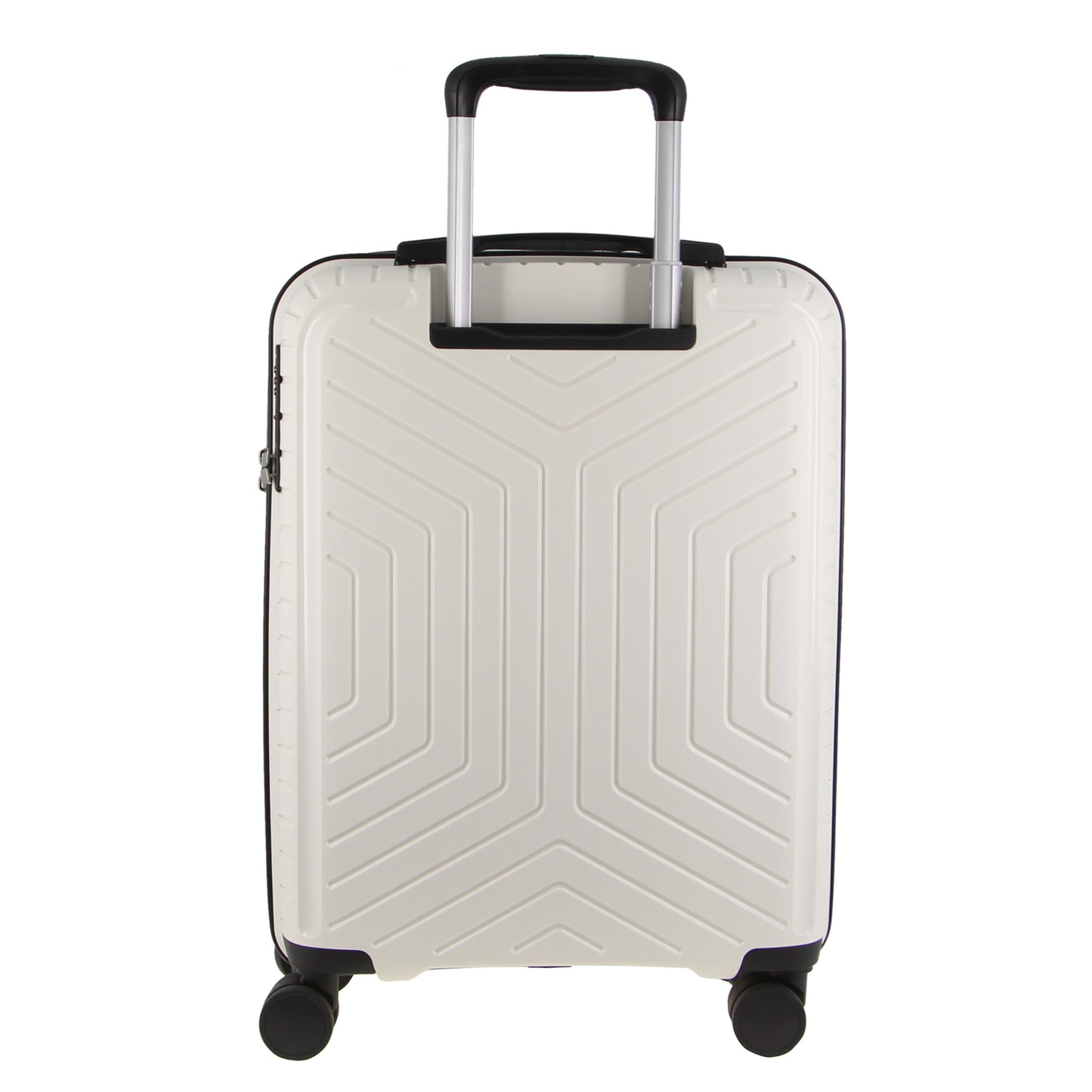 Pierre Cardin 65cm Medium Hard-Shell Suitcase Travel Luggage Bag - White