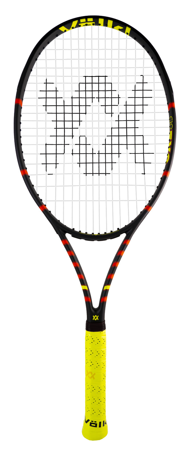 Volkl C10 Evo Tennis Racquet (310g) - Fully Strung with Free Dampener - 4 3/8