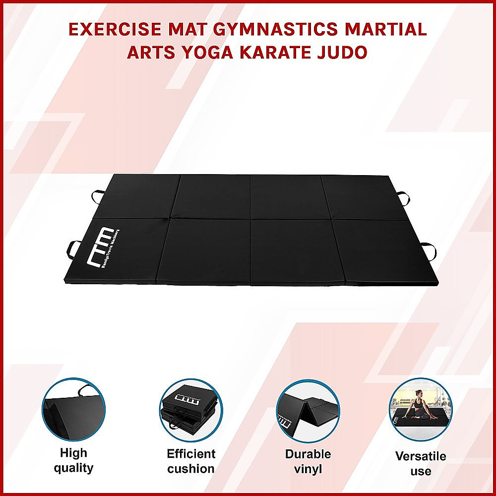 Exercise Mat for Gymnastics, Martial Arts, Yoga, Karate, Judo