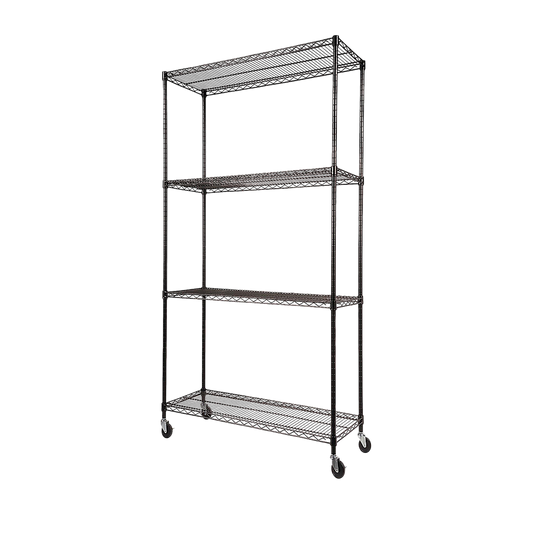 Modular Wire Storage Shelf 900 x 350 x 1800mm Steel Shelving