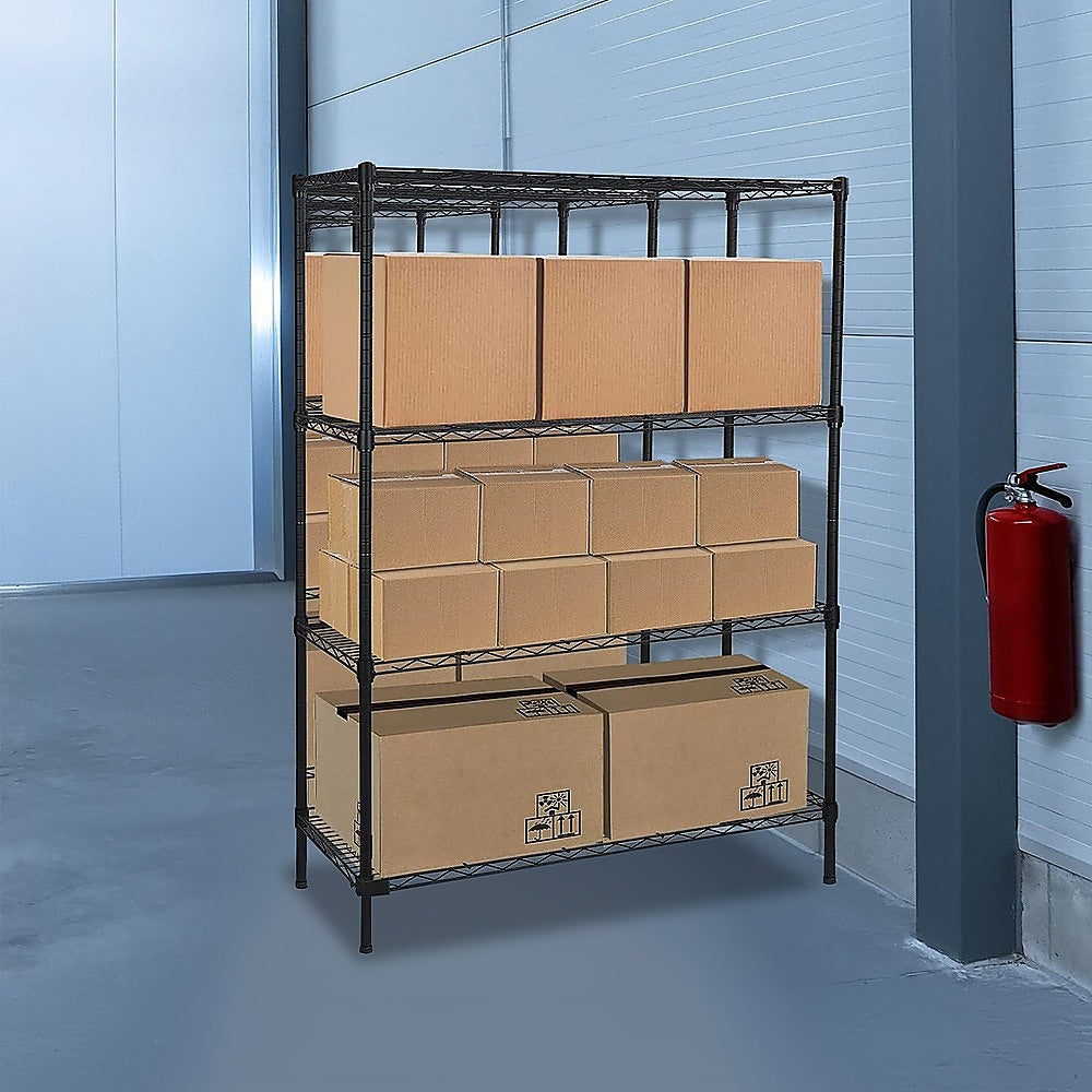 Modular Wire Storage Shelf 1500 x 450 x 1800mm Steel Shelving