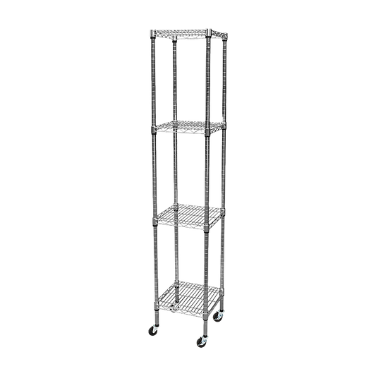 Modular Wire Storage Shelf 450 x 450 x 1800mm Steel Shelving