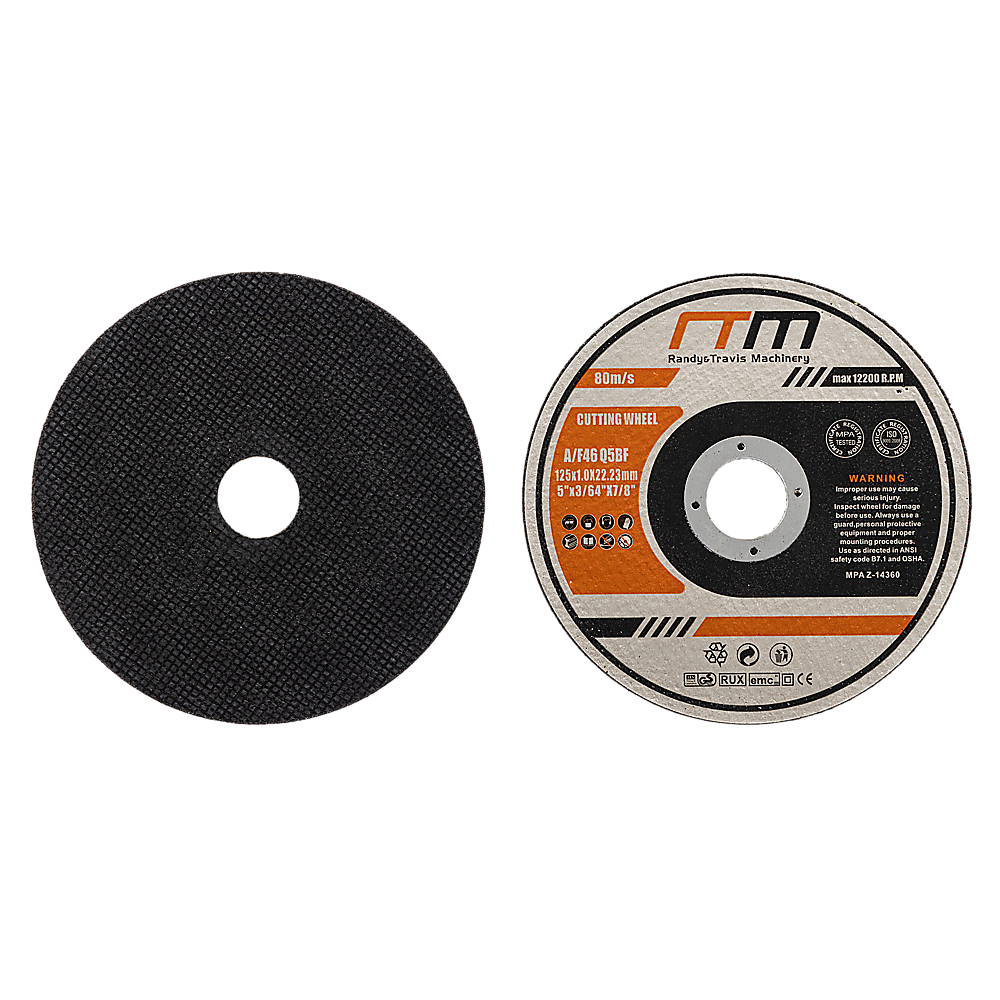 100 x Cutting Discs 125mm 5" Angle Grinder Disc Metal Cut Off Wheel Thin