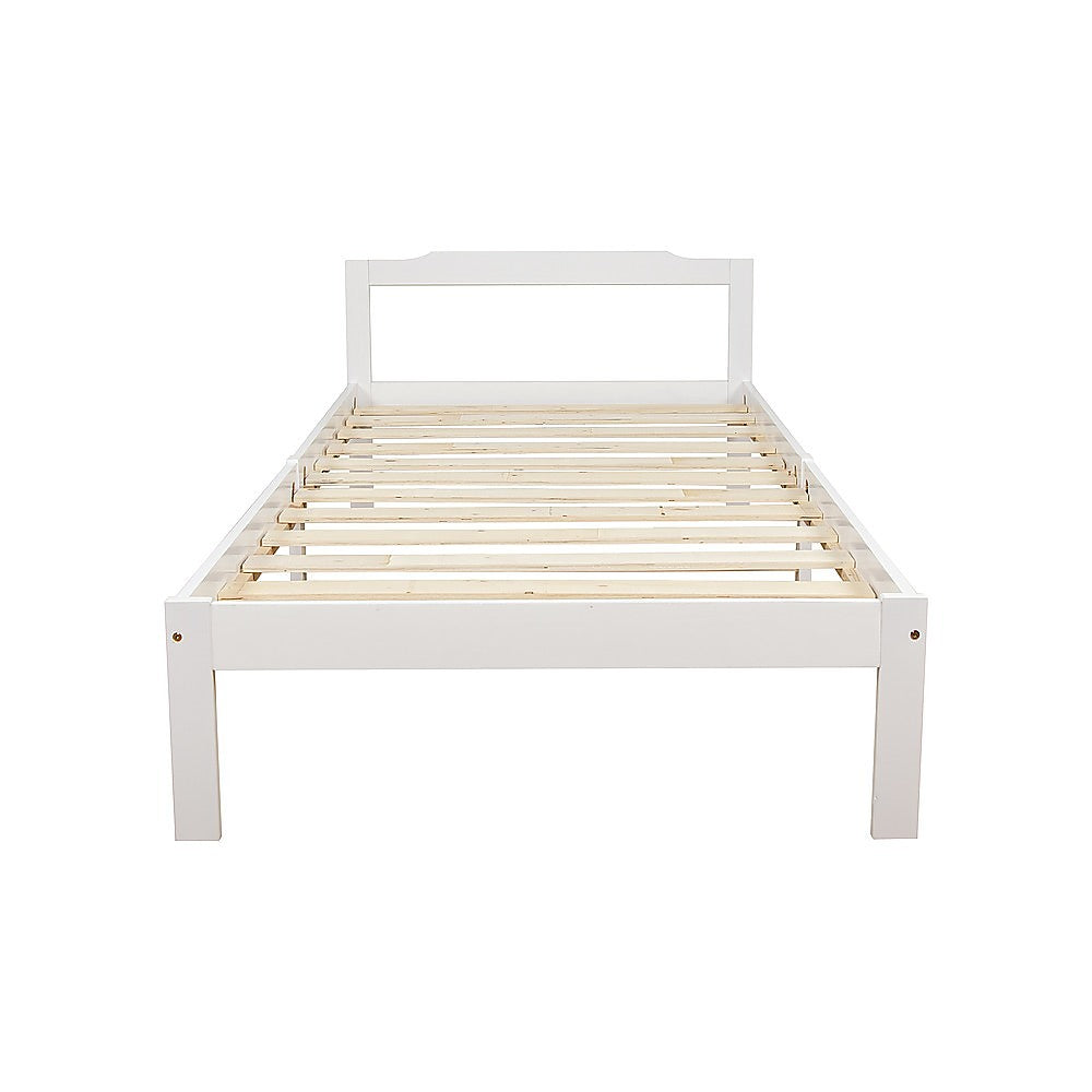 Natural Wooden Bed Frame Home Furniture