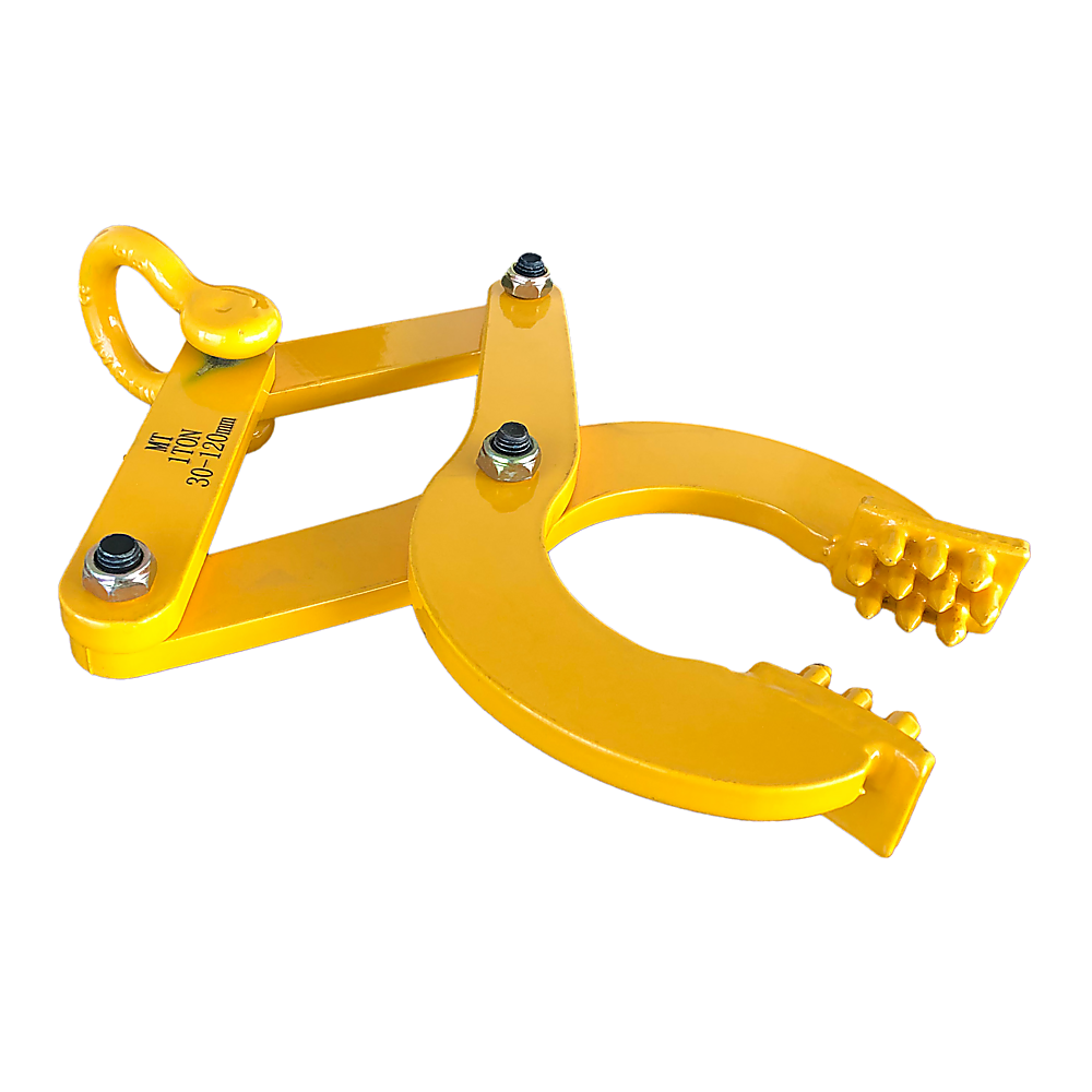 Steel Single Scissor Pallet Puller Clamp 1 Ton Capacity Pallet Grabber