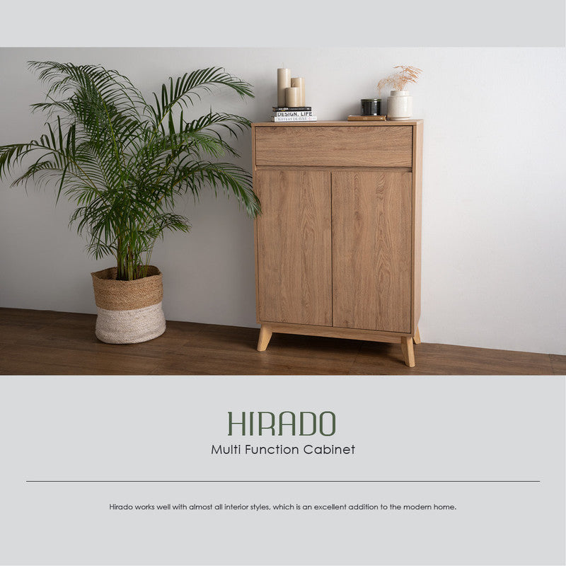 Hirado Sideboard Hallway Table & Shoe Cabinet - Natural