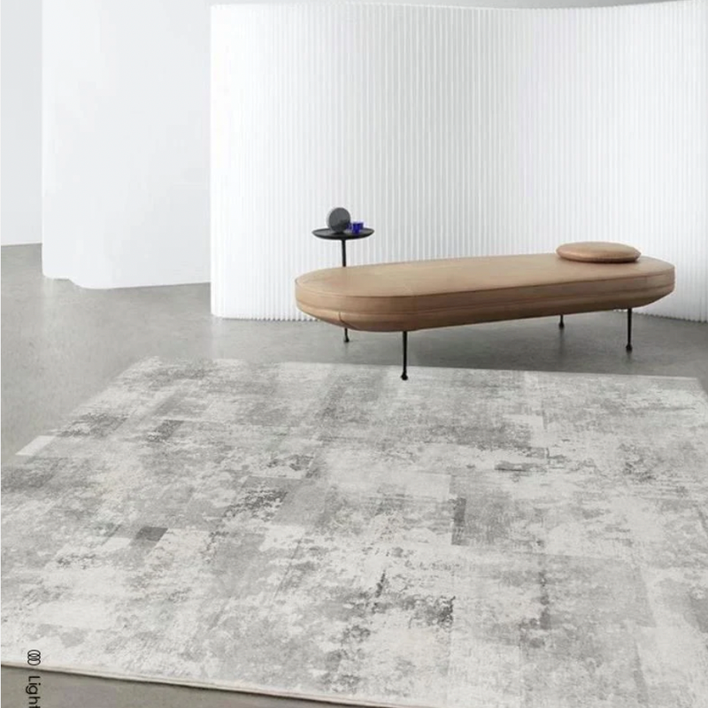 Modern Grey Microfiber Rug 160cmÔºä240cm