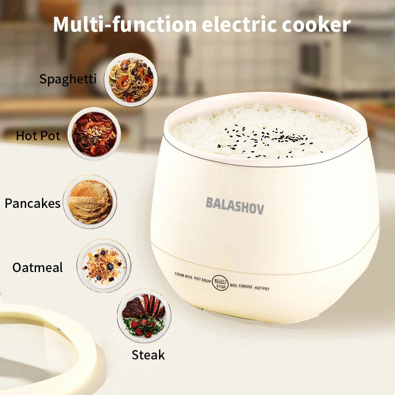 1.8L Multifunctional Electric Mini Rice Cooker