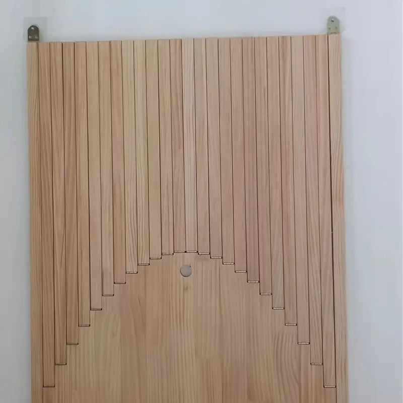 Wooden Folding Table with Creative Hanging Design