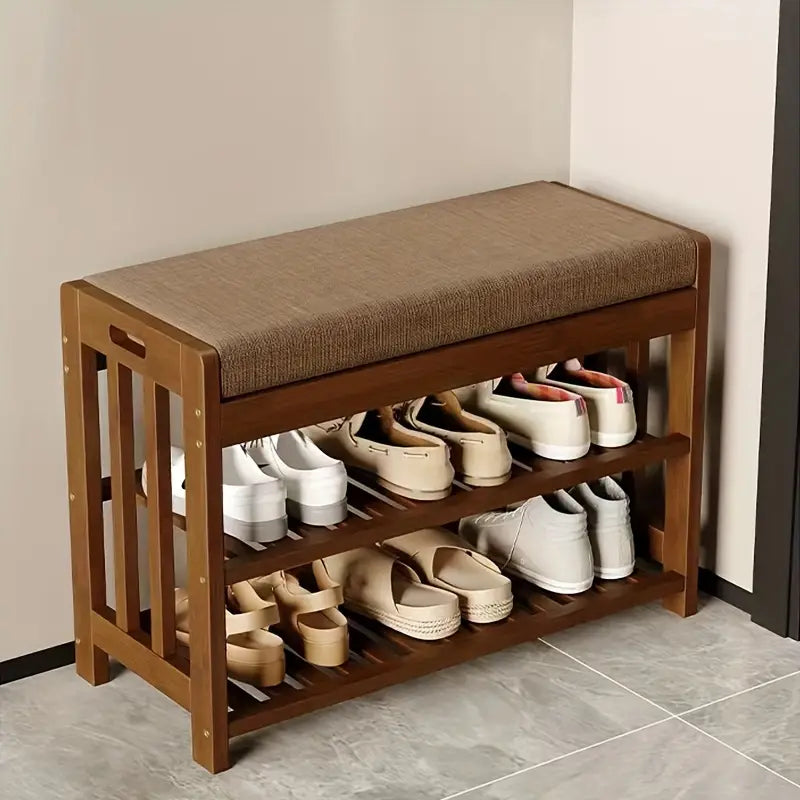 Organizer & Dustproof Storage Shoe Rack - 2-Tier