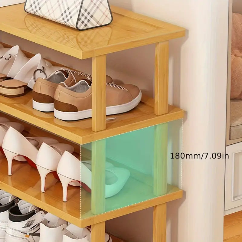 Stylish Entryway Storage Solution - Shoe Bench