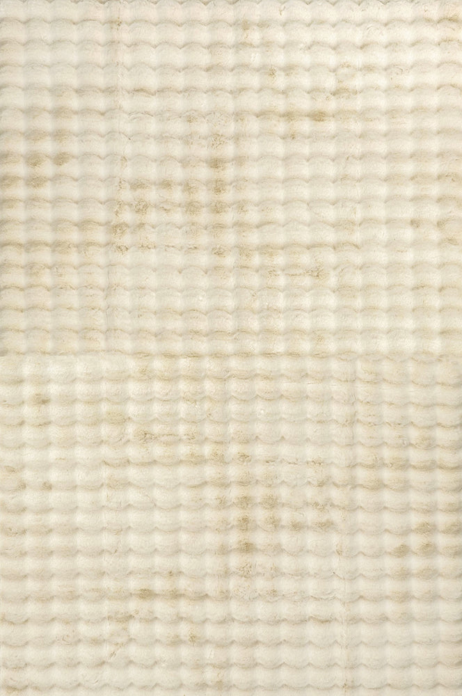 Bubble Washable Rug - Natural 220X150Cm