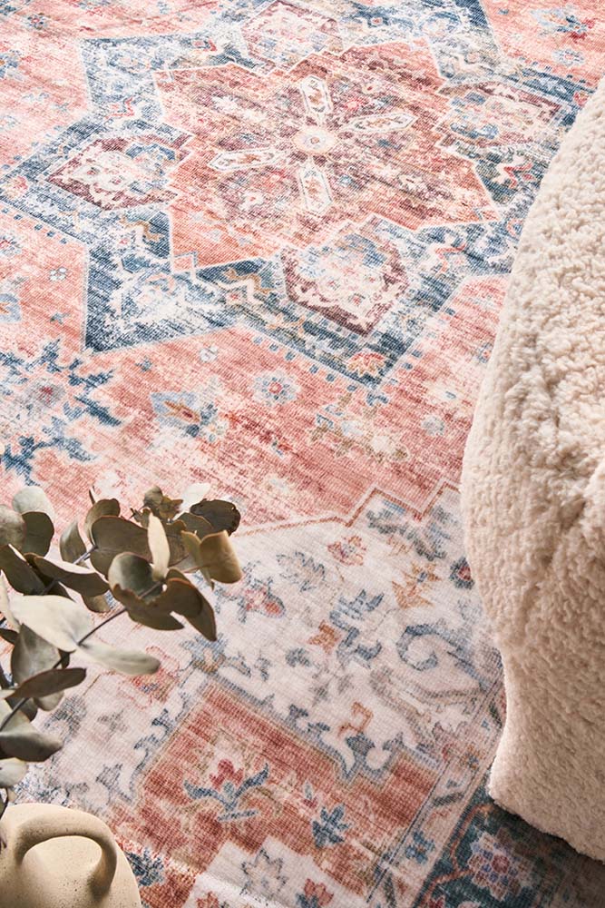 Revive Lila Rust Rug 320x230CM