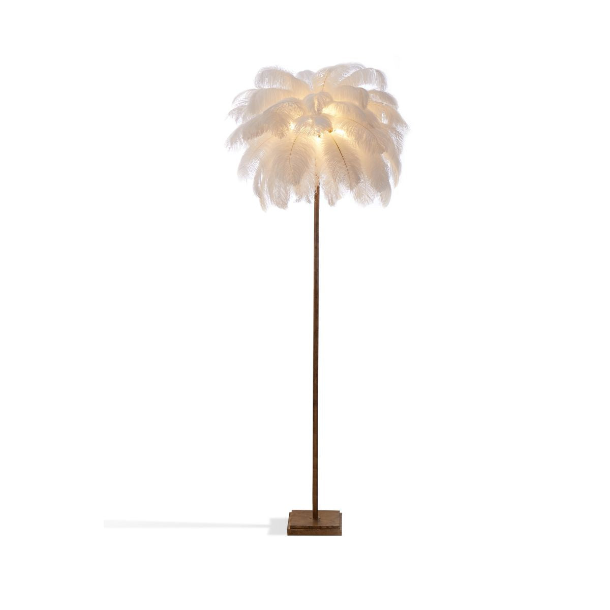 Demi Feathered Floor Lamp