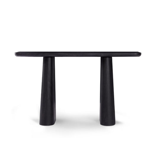 Hallie Black Console Table