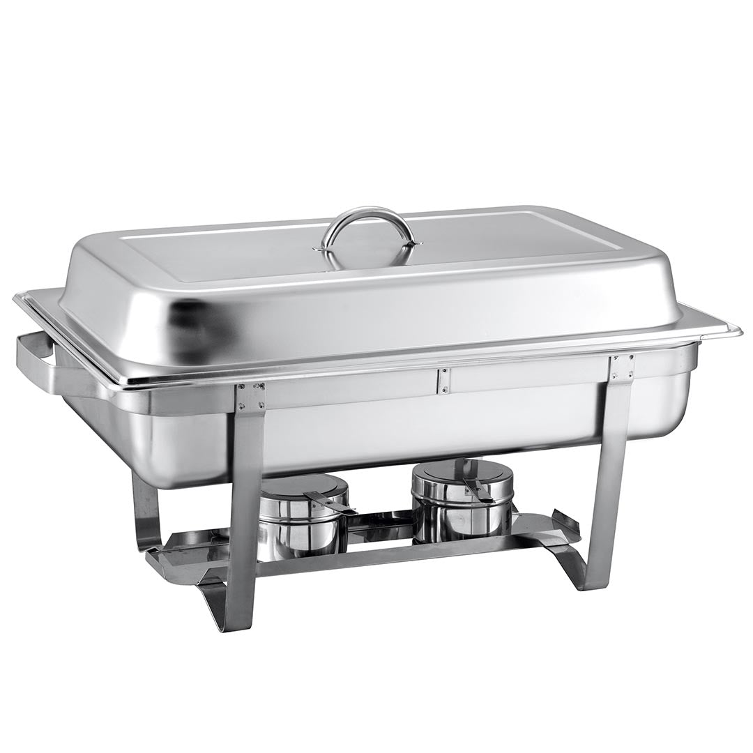 Premium 3L Triple Tray Stainless Steel Chafing Food Warmer Catering Dish - image2