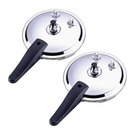 Premium 2X Stainless Steel Pressure Cooker 4L Lid Replacement Spare Parts - image1