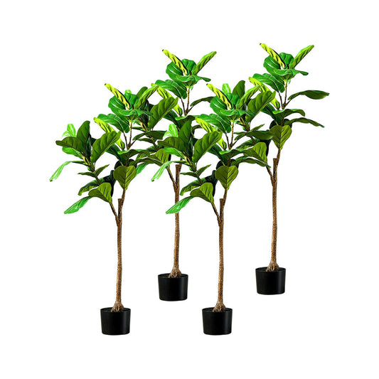 Premium 4X 120cm Green Artificial Indoor Qin Yerong Tree Fake Plant Simulation Decorative - image1